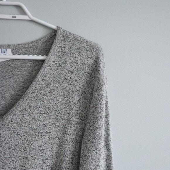 GAP Kids Girl Sz XXL Grey Softspun Buttoned V-Neck Stretch One Piece Jumpsuit - Picture 6 of 15